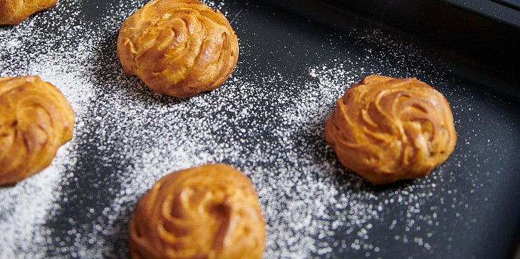 Větrník se slaným karamelem podle Heleny Fléglové