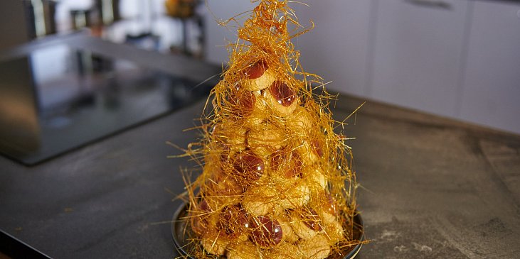 Croquembouche podle Heleny Fléglové