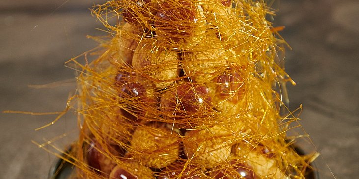 Croquembouche podle Heleny Fléglové