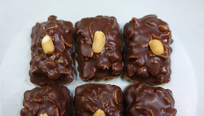 Linecké obdélníčky s arašídy