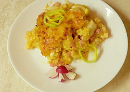 Mac&cheese se šunkou