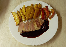 Panenka se švestkovou omáčkou