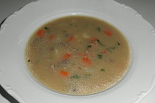 Polévka z drůbežích drobů