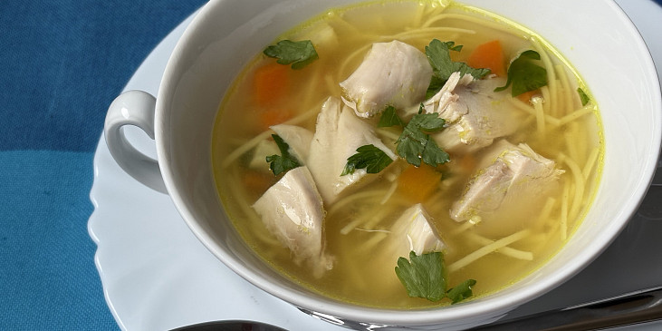 Slepičí polévka se zázvorem z PH