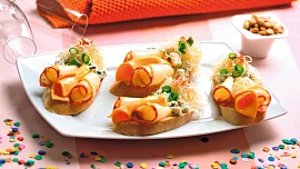 Sýrové chlebíčky