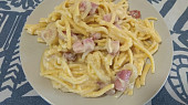 Domácí spaghetti alla carbonara