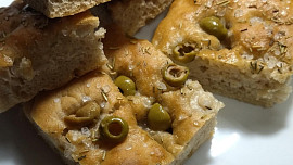 Focaccia bez hnětení