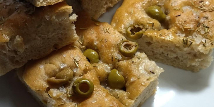 Focaccia bez hnětení