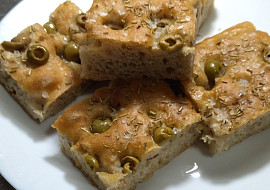 Focaccia bez hnětení