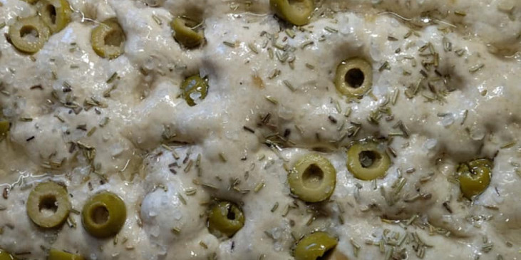Focaccia bez hnětení