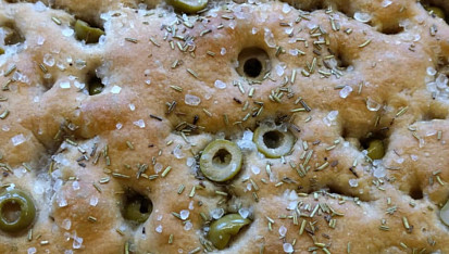 Focaccia bez hnětení