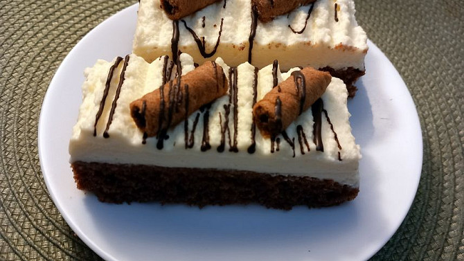 Hrníčkové řezy s vanilkovým krémem