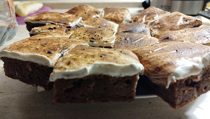 Jablková buchta s tvarohem