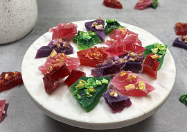 Jedlé krystaly s ovocnou příchutí VIDEO