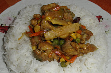 Kuřecí stehýnka Garam Masala