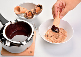 Medové kornoutky s krémem