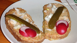 Obalovaný chléb ve vejci