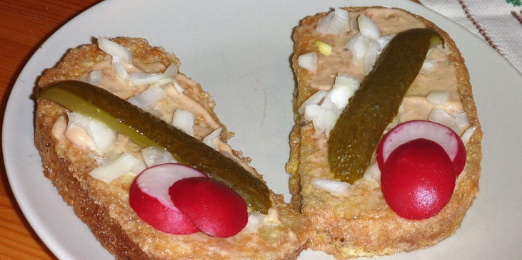 Obalovaný chléb ve vejci