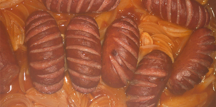 Špekáčky na černém pivu