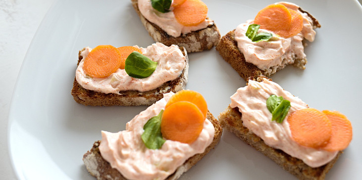 Tvarohová pomazánka - jednoduchá (Tvarohová pomazánka jednoduchá)