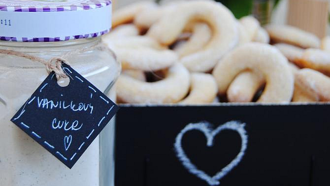 Vanilkové rohlíčky