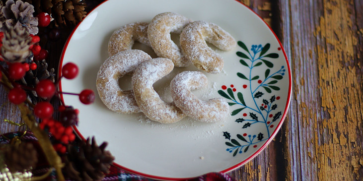 Vanilkové rohlíčky podle Zdeňka Pohlreicha