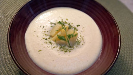 Italská krémová smetanová bramboračka