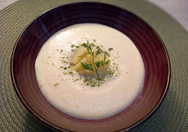 Italská krémová smetanová bramboračka