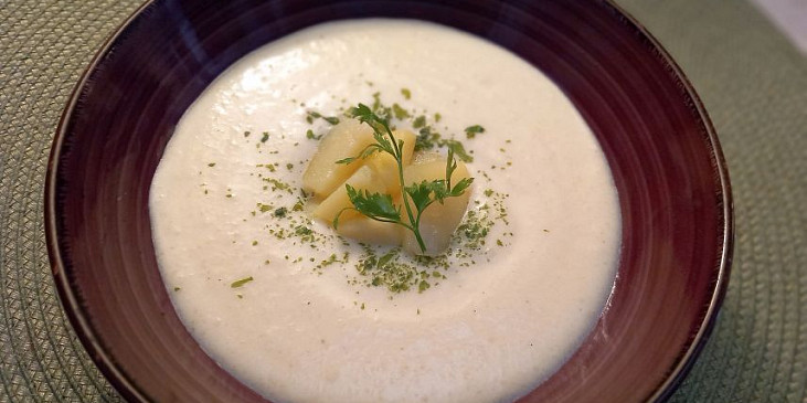 Italská krémová smetanová bramboračka