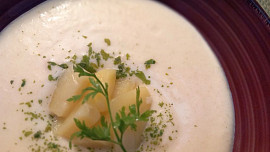 Italská krémová smetanová bramboračka