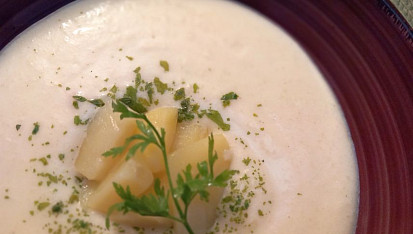 Italská krémová smetanová bramboračka