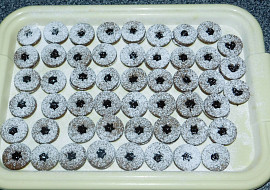 Makové koláčky s povidly - cukroví