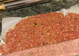 Mleté maso na způsob kebabu