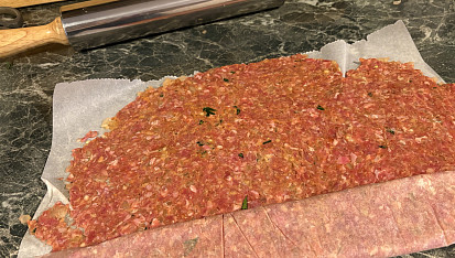 Mleté maso na způsob kebabu