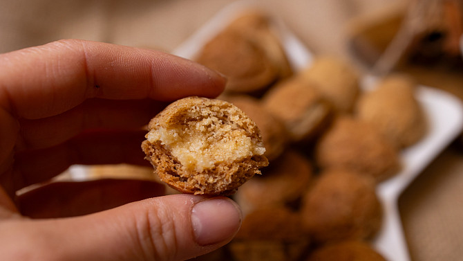 Ořechy s jablečným karamelem podle Josefa Maršálka