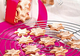 Skořicové hvězdičky s polevou