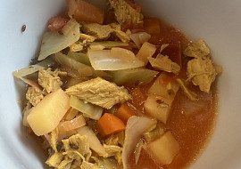 Boršč s mletým masem