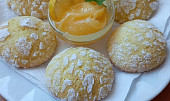 Citronové crinkles z bílé čokolády