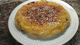 Jablkový koláč z pánve