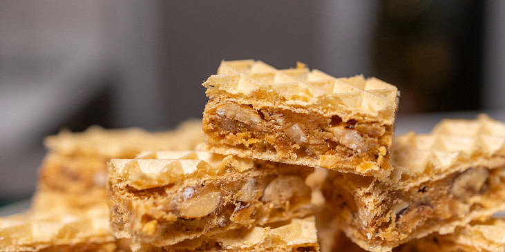 Karamelové oplatky - griliášky