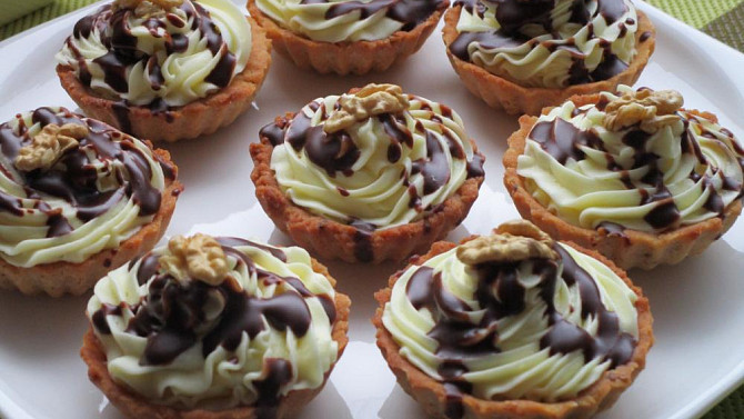 Ořechové košíčky