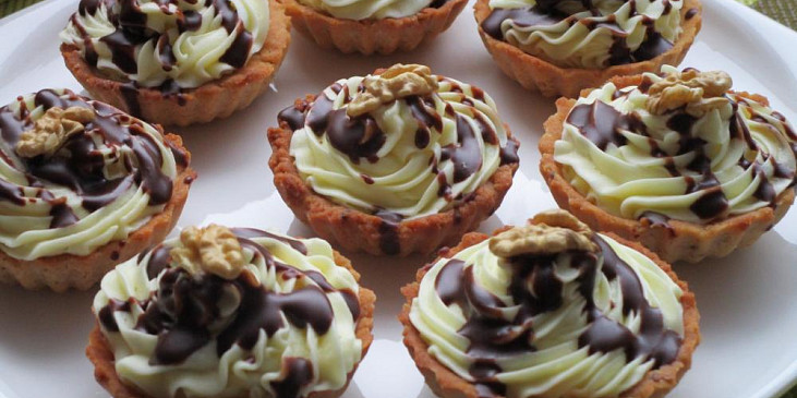 Ořechové košíčky