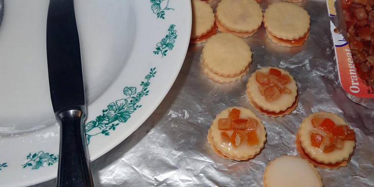 Pomerančové cukroví