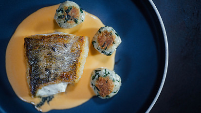 Smažený candát na másle podle Marka Raditsche