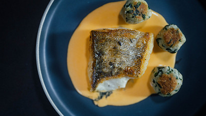 Smažený candát na másle podle Marka Raditsche