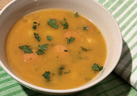 Frankfurtská polévka s bramborami