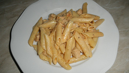 Italské těstoviny s kuřecím masem, Italské těstoviny s kuřecím masem