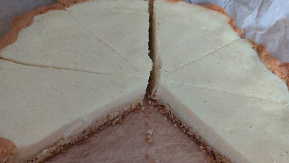 Lehký tvarohový koláč, koláč