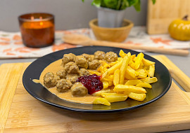 Masové kuličky s omáčkou (jako z Ikey)