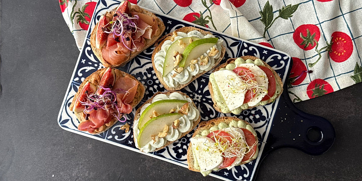 Pomazánky na jednohubky